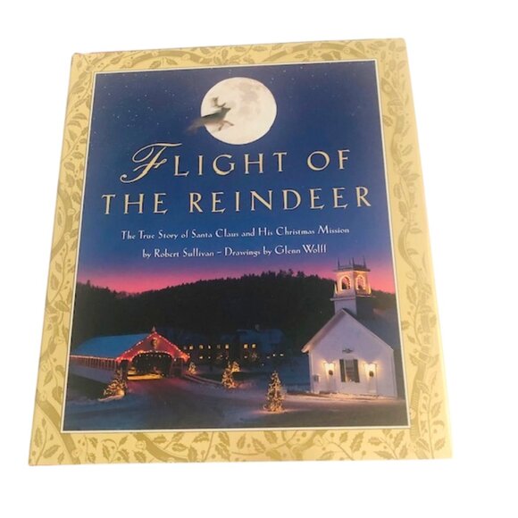 Vintage Flight of the Reindeer - The True Story of Santa Claus and His Christmas - Picture 1 of 6